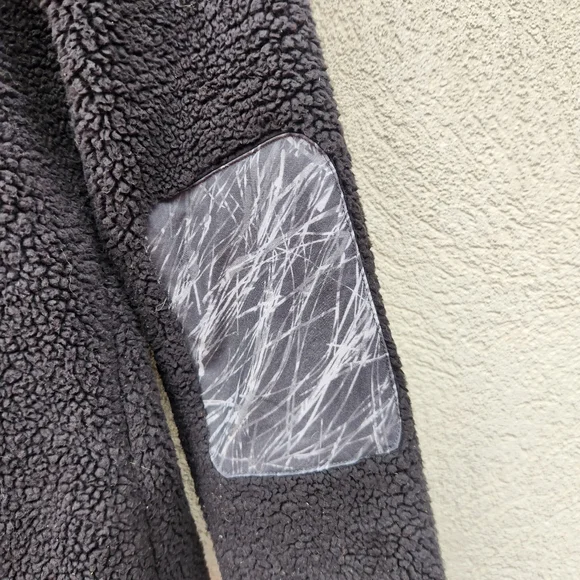 THE NORTH FACE Women's Campshire Hoodie Small Black Fleece Patches Outdoors - Picture 7 of 11